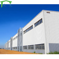 Edificio Prefabricado de Estructura de Acero de Gran Envergadura, Taller, Almacén Metálico Prefabricado, Oficina, Fábrica, Nave Industrial