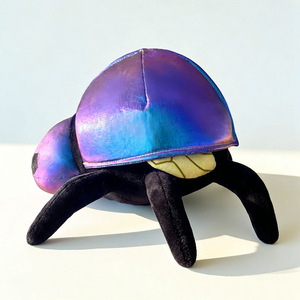 Jouets <span class=keywords><strong>en</strong></span> peluche d'insectes personnalisés, super doux, monstres <span class=keywords><strong>en</strong></span> peluche, coccinelle, abeille, poupées animales pour enfants, cadeau - Product Image 3