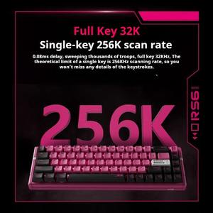 New ATK RS6 <b>keyboard</b>, magnetic switch, wired <b>custom</b> RT0.005mm 8000Hz 0.08ms low latency e-sports gaming <b>keyboard</b> - Product Image 5