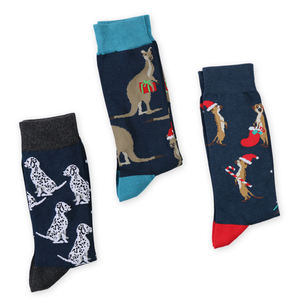 Calcetines Jacquard para hombre y mujer, moda de perro de la suerte, venta al por mayor, fábrica de China - Product Image 3