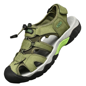 <span class=keywords><strong>Chaussures</strong></span> de course d'été pour hommes grandes tailles 38-48, tendance mode, pour activités de plein air et randonnée aquatique, tige en PU - Product Image 1