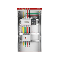 Boîte de distribution d'alimentation ATS personnalisée 380V 150A, panneau de distribution ATS, panneau électrique ATS