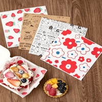 Papier d'emballage alimentaire anti-graisse de qualité supérieure pour fast-food, hamburgers, sandwichs, charcuteries, cuisson, poulet frit, beignets, boulangerie