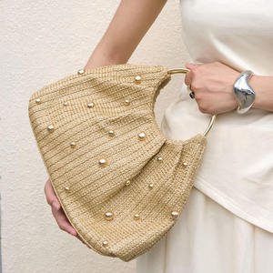 Luxury Woven Handmade Rhinestone Evening Party <b>Clutch</b> Bag Sparkling women's tote bags Fashion ladies <b>wedding</b> Party bags handbags - Product Image 3