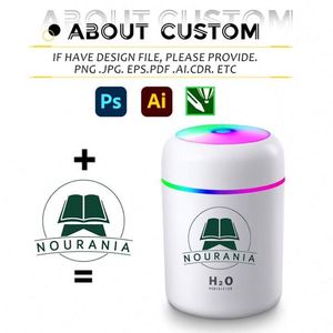 <b>Creative</b> <b>Gift</b> Home Car Aromatherapy Humidifier USB air Purifier Humidifier Business <b>Gift</b> Small Humidifier with Custom LOGO - Product Image 2