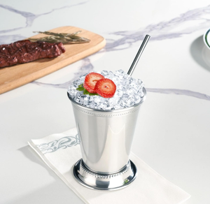 Cao cấp <span class=keywords><strong>barware</strong></span> Sản phẩm cung cấp thép không gỉ Tumblers bạc hà Julep cup kính cho bia nước giải khát bên nhà hàng - Product Image 6
