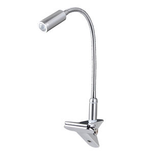 Lampe de lecture à LED pour tête de lit Lampe de projecteur à clipser pour bureau, lit de dortoir, lampe de livre à pince à intensité variable avec col de cygne flexible - Product Image 2