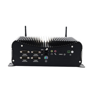 Mini PC industriel double cœur I3-6157U, 6 ports COM, GPIO, 6 ports USB, 2 ports LAN Intel, VGA, sans ventilateur, prise en charge du routage logiciel, compatible prises AU, US, CN, EU, SM09 12V - Product Image 1