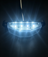 Éclairage de plaque d'immatriculation LED étanche pour camion, remorque, camping-car 12V-24V – Pièce de rechange