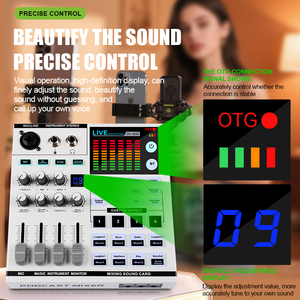 Scheda Audio All-in-<span class=keywords><strong>One</strong></span> SN800 per Registrazione in <span class=keywords><strong>Studio</strong></span>, Mixer Audio e Console - Product Image 6