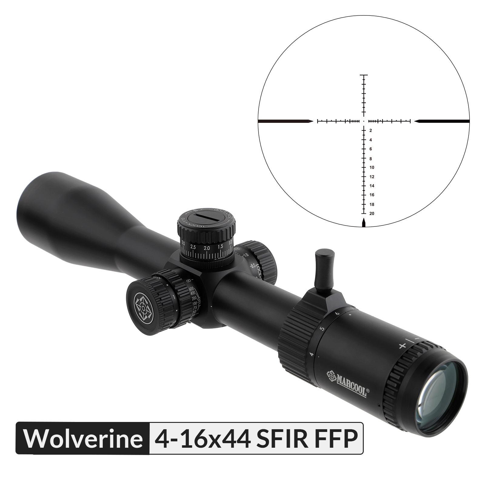 MARCOOL 4-16x44 スコープ ffp MARCOOL 4-16x44 スコープ ffp Assailant 4-16x44 FFP SF IR