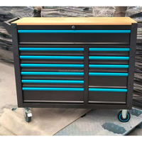 Chariot à outils de réparation automobile 718 pièces avec plateaux en mousse EVA, ensemble d'outils, chariot à outils, équipement de garage, armoire à tiroirs mobile
