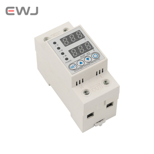 40A 63A Din Rail hiển thị kép có thể điều chỉnh thông minh trên dưới điện áp hiện tại điện áp bảo vệ thiết bị bảo vệ Rơle - Product Image 6