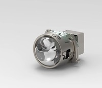 Lentille de projecteur LED laser simple de 3 pouces 12V 120W 6000K 10000LM, double lampe, phare OEM, ajustement universel