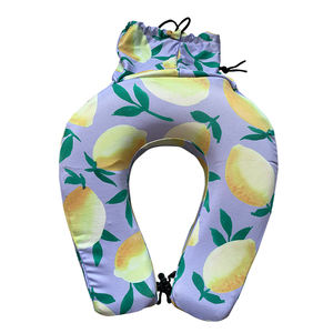 ชุดอุปกรณ์เดินทางสำหรับรถยนต์และเครื่องบิน หมอนรองคอรูปตัวยูแบบนุ่ม สำหรับรองรับศีรษะและต้นคอ ช่วยให้นอนหลับสบาย ทำจากเมมโมรี่โฟม โพลีเอสเตอร์ 100% - Product Image 4