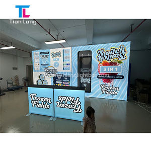 TianLang, pantalla LED de tela de doble cara personalizada, caja de luz publicitaria, herramienta gratuita, soporte para pancarta - Product Image 1