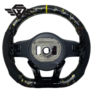 Volant <span class=keywords><strong>sport</strong></span> en cuir et carbone véritable forgé pour Mercedes-Benz 809 W223 W212 Classe C E, modèles à assembler - Product Image 6