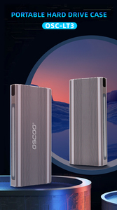 Venta caliente RGB 4TB Caja de disco duro externo Tipo C Carcasa SSD portátil Velocidad de transmisión rápida Caja SSD de 10Gbps - Product Image 2