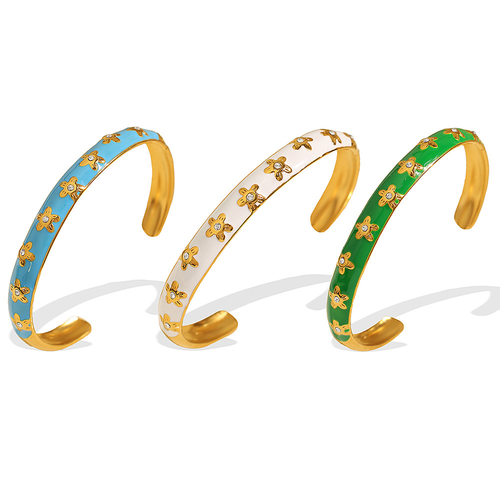 316l stainless steel 18k gold mecklace