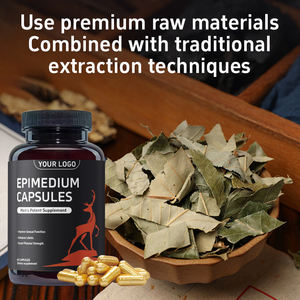 Softgel di Epimedium con 30% di Icariina per Migliorare la Funzione Sessuale, Tonico Naturale e Supporto Adattogeno, Etichetta Privata all'Ingrosso - Product Image 2