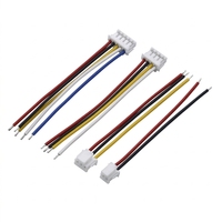 Kabel Harness Konektor SM2.54mm Kustom Pabrik 2-6Pin Terminal Pre-crimped Kabel Jantan Betina Sepasang untuk Peralatan Elektronik