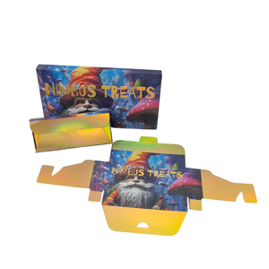 Boîte à <span class=keywords><strong>chocolat</strong></span> <span class=keywords><strong>vide</strong></span> personnalisée avec design champignon en feuille holographique, boîte à <span class=keywords><strong>chocolat</strong></span> avec 15 moules en polycarbonate <span class=keywords><strong>pour</strong></span> <span class=keywords><strong>chocolat</strong></span> - Product Image 5