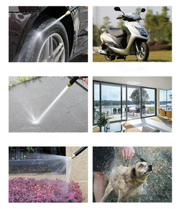 Pistol air cuci mobil rumah tangga tekanan tinggi nosel selang berkebun Kit Sprinkler pembersih mandi anjing peliharaan - Product Image 3
