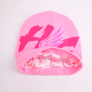 Custom Designer Satin Lined Streetwear Running Beanie with Graphic Sublimation Print Skull <strong>Cap</strong> <strong>for</strong> <strong>Men</strong> - Product Image 3