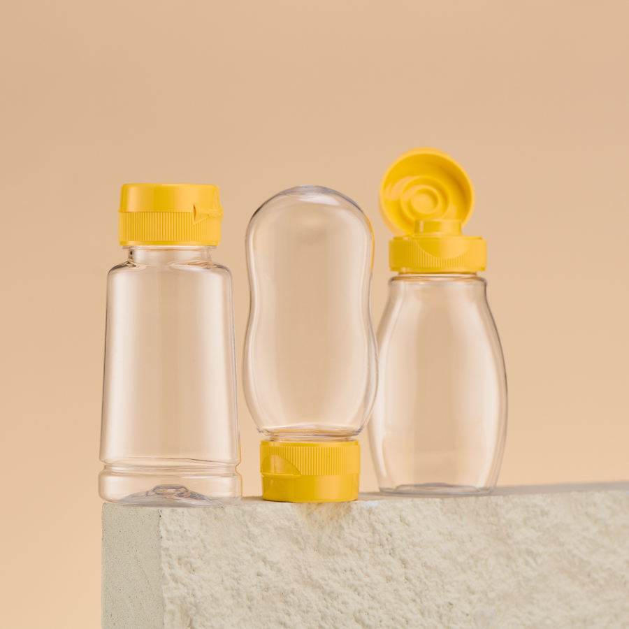 Petits Récipients à Sauce Avec Couvercles, Mini Bouteilles à