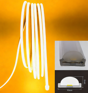 Bande lumineuse <span class=keywords><strong>LED</strong></span> IP68 étanche 24V FCOB <span class=keywords><strong>LED</strong></span> néon haute luminosité pour extérieur, éclairage sous-marin pour piscine et <span class=keywords><strong>aquarium</strong></span> 10*6mm - Product Image 2