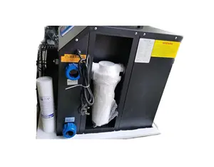 Refrigerador de água para banho de gelo, equipamento de refrigeração fitness fitness para atletas 1/3 HP com filtro e bomba de água