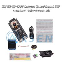 AI-KSEN Xiage Xiaozhi AI Robot dialog, Kit kombinasi ESP32-S3 N16R8 papan pengembangan suara cerdas