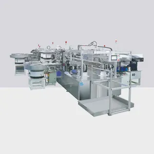 Linha de máquinas para fabricação de máquinas de montagem automática para conjunto de infusão IV médica com tubo de látex