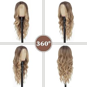 Non-Remy Human Hair Silk <b>Wig</b> 13x4 Transparent Lace 220g <b>Black</b> Heat Resistant Color Options - Product Image 3