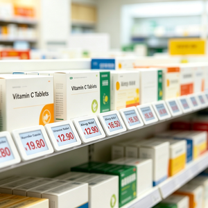 Étiquette de prix électronique numérique à encre électronique BLE à livraison rapide, étiquette de rayon numérique <span class=keywords><strong>ESL</strong></span>, étiquette de prix intelligente multi-tailles pour pharmacie - Product Image 1