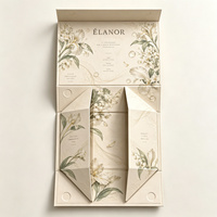 Boîte cadeau rigide pliable personnalisée en gros pour l'emballage de parfums et d'aromathérapie avec faible MOQ, petites séries
