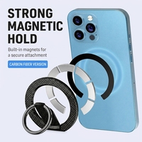 Support de Bague Magnétique Rotatif à 360 Degrés et Pliable à 180 Degrés en Fibre de Carbone et Alliage d'Aluminium pour Table - Vente en Gros
