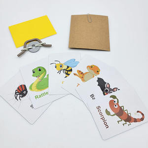 Nouveauté blague jouet carte effrayant enveloppe prédiction Animal carte enveloppe insecte prédire Gimmick cartes blague jouet tour de magie accessoires - Product Image 4