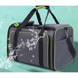 Sac de transport extensible pour animaux de compagnie, approuvé par les compagnies aériennes, avec poches en filet, bandoulière et coussinets lavables - Pour 2 chats, chatons - Product Image 3