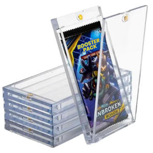 Recharge Pack Épaissie Forte Magnétique Porte-<span class=keywords><strong>Carte</strong></span> <span class=keywords><strong>Carte</strong></span> Brique Yu-Gi-Oh <span class=keywords><strong>Pokémon</strong></span> Star Card Ultraman Card Holder Card - Product Image 1