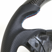 Volant de direction légères en Fiber de carbone, adapté à la BMW 5 er E60 E61 530 523 M5 M6, 525
