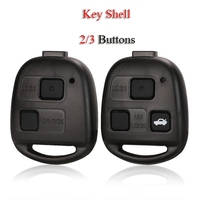 Coque de clé de voiture intelligente à distance 2/3 boutons pour Lexus RX300 ES300 LS400 GX460 et Toyota Corolla