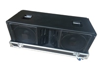 Système Line Array Complet 16200W avec Deux Haut-parleurs Néodyme 3 Voies de 15 pouces et Deux Caissons de Basses de 18 pouces, Moniteur de 15 pouces, Enceinte Audio pour Scène - Ensemble 4889