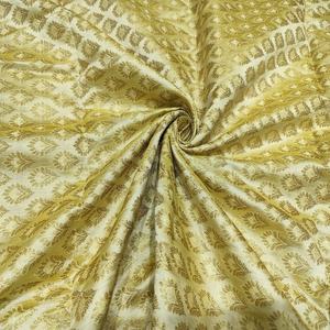 Tela Brocada Ligera y Transpirable de Diseño, Textil Tejido con Patrón de Lujo para Prendas de Moda, Blusas, Lehengas, Manualidades y Costura - Product Image 2