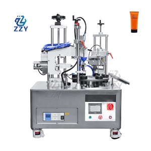 Selladora Ultrasónica <span class=keywords><strong>de</strong></span> Alta Precisión <span class=keywords><strong>de</strong></span> 6 Estaciones Automáticas para Tubos <span class=keywords><strong>de</strong></span> Plástico PE, Papel, Cosméticos, Alimentos, Geles, Lociones y Pulidores - Product Image 2