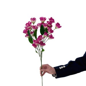 Flores Artificiales de Campanilla de Seda, Decoración para Bodas, Arreglo Floral Hecho a Mano - Product Image 5