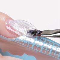 Ongles en poly gel acrylique haute viscosité de marque privée professionnelle faciles à appliquer tremper Vegan Uv Gel Extension Poly Gel