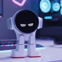 RUX Robot - El Primer Robot de Escritorio con IA en el Mundo, con Sistema Android, Asistente de Voz con Tecnología ChatGPT y Patas Móviles