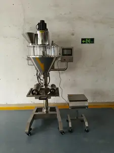 Máquina de enchimento automática vertical de aço inoxidável de alta qualidade, transportador de parafusos, máquina de selagem e enchimento de pó