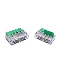 Lancement d'un nouveau produit : connecteur à levier pour câble électrique série OJ-26 à 5 broches, connecteur à levier pour raccordement de fils, bornier 221. Distributeur agréé.